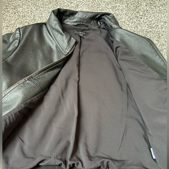 Halogen faux leather bomber jacket size XL - Picture 7 of 8